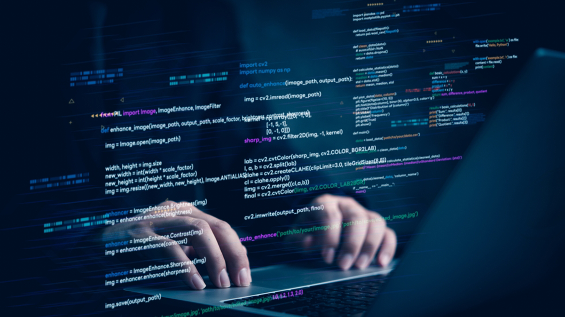 Atomquark engineering team building AI software